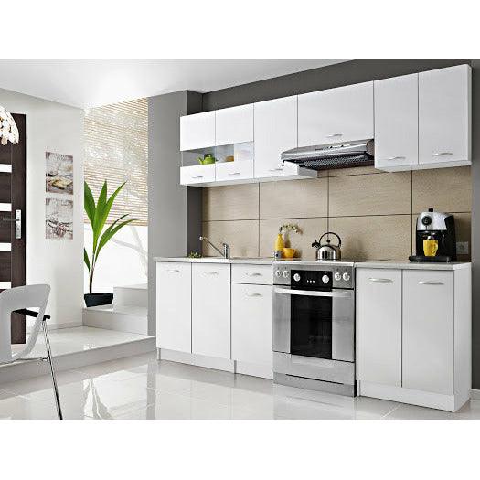 Küche Küchenzeile Einbauküche Küchenblock 240 cm - MÖBEL MUNA