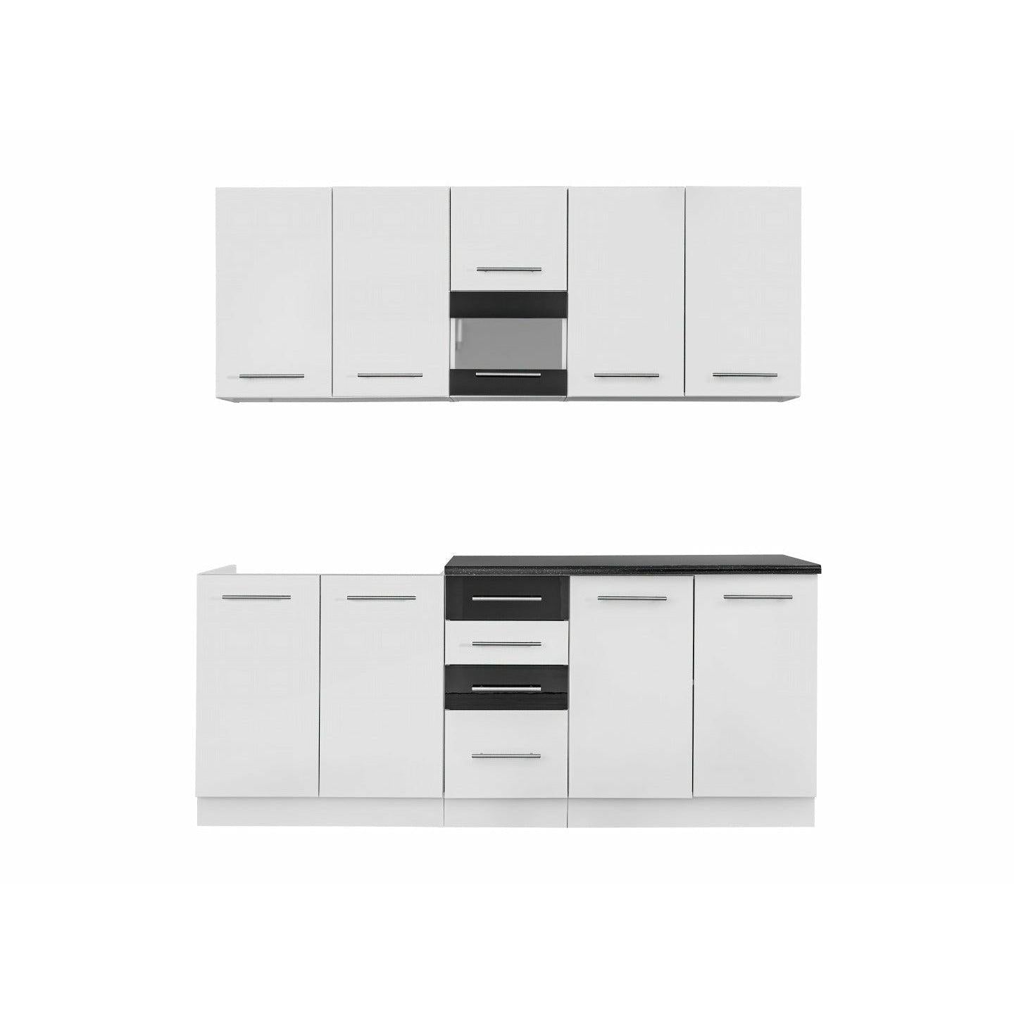 Küchenzeile 200 cm Küche Küchenblock Einbauküche - MÖBEL MUNA