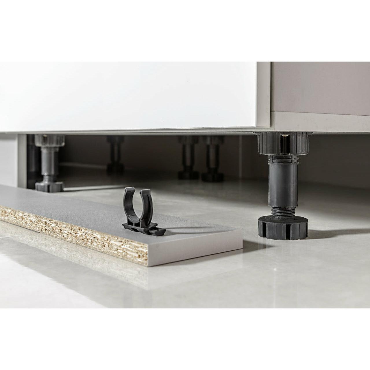 Küchenunterschrank 60cm Unterschrank Weiss Hochglanz - MÖBEL MUNA