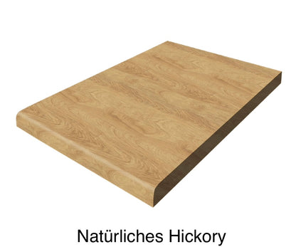 Kleine Küche 180 cm in Beton Farbe