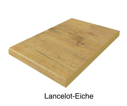 Kleine Küche 180 cm in Beton Farbe