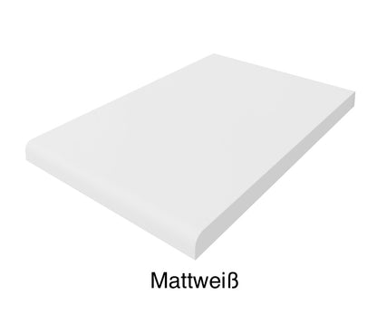 Kleine Küche 180 cm in Beton Farbe