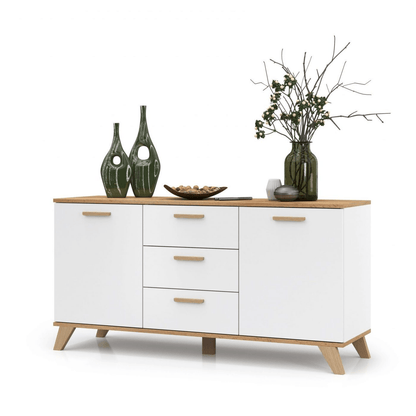 Kommode Scandi Buchenholz 150 cm - MÖBEL MUNA
