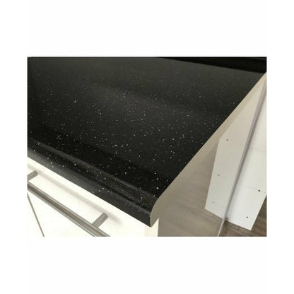 Extra Arbeitsplatte Schwarz Weiss Beton Grau Holz