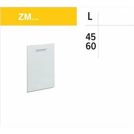Geschirrspülerfront 60 cm 45 cm Weiss Hochglanz Frontblende - MÖBEL MUNA