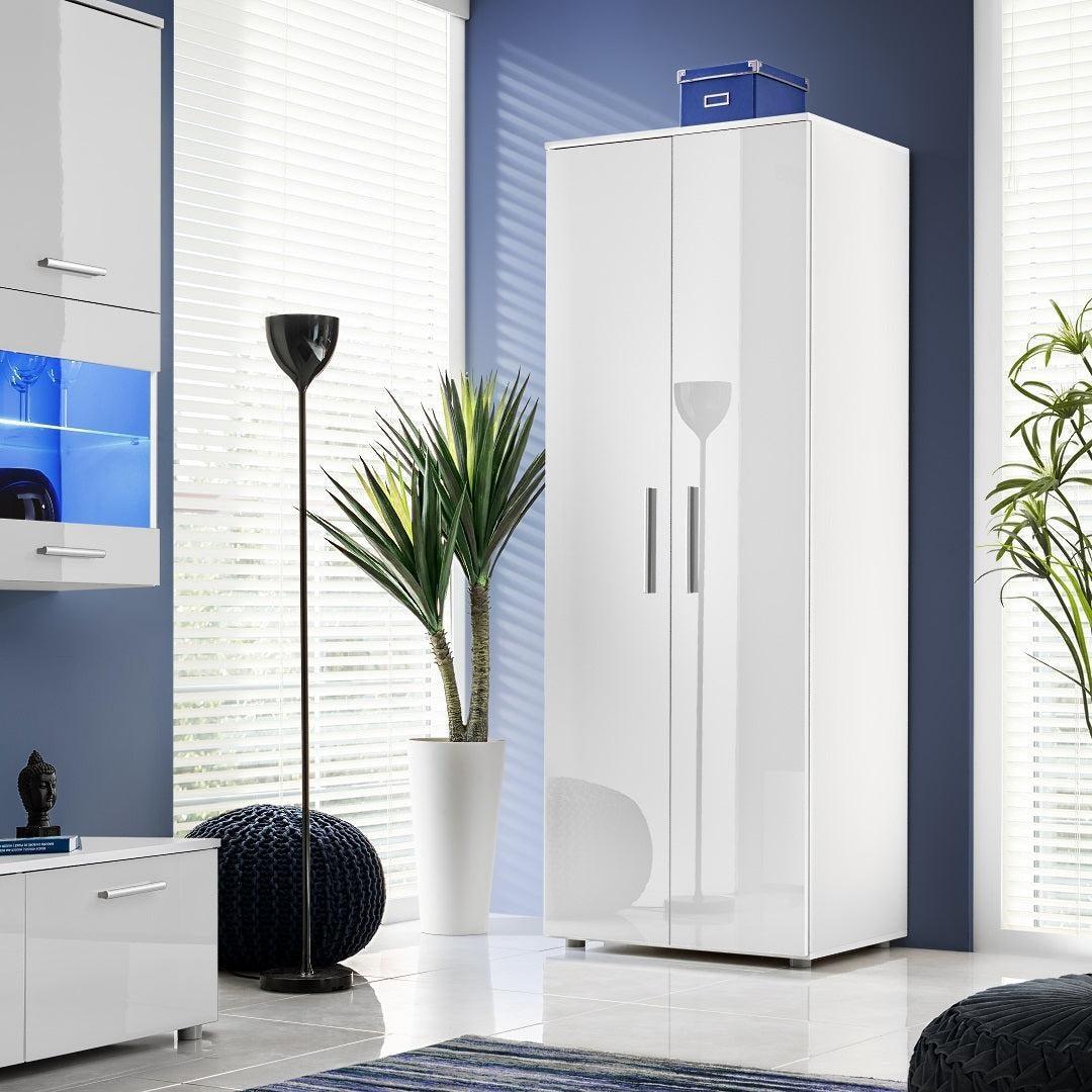 Kleiderschrank Mehrzweckschrank Kommode Stauraumkommode Hochschrank - MÖBEL MUNA