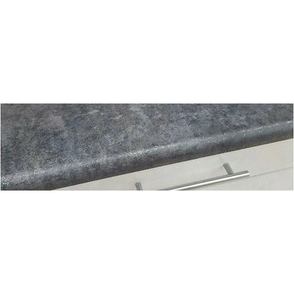 Extra Arbeitsplatte Schwarz Weiss Beton Grau Holz