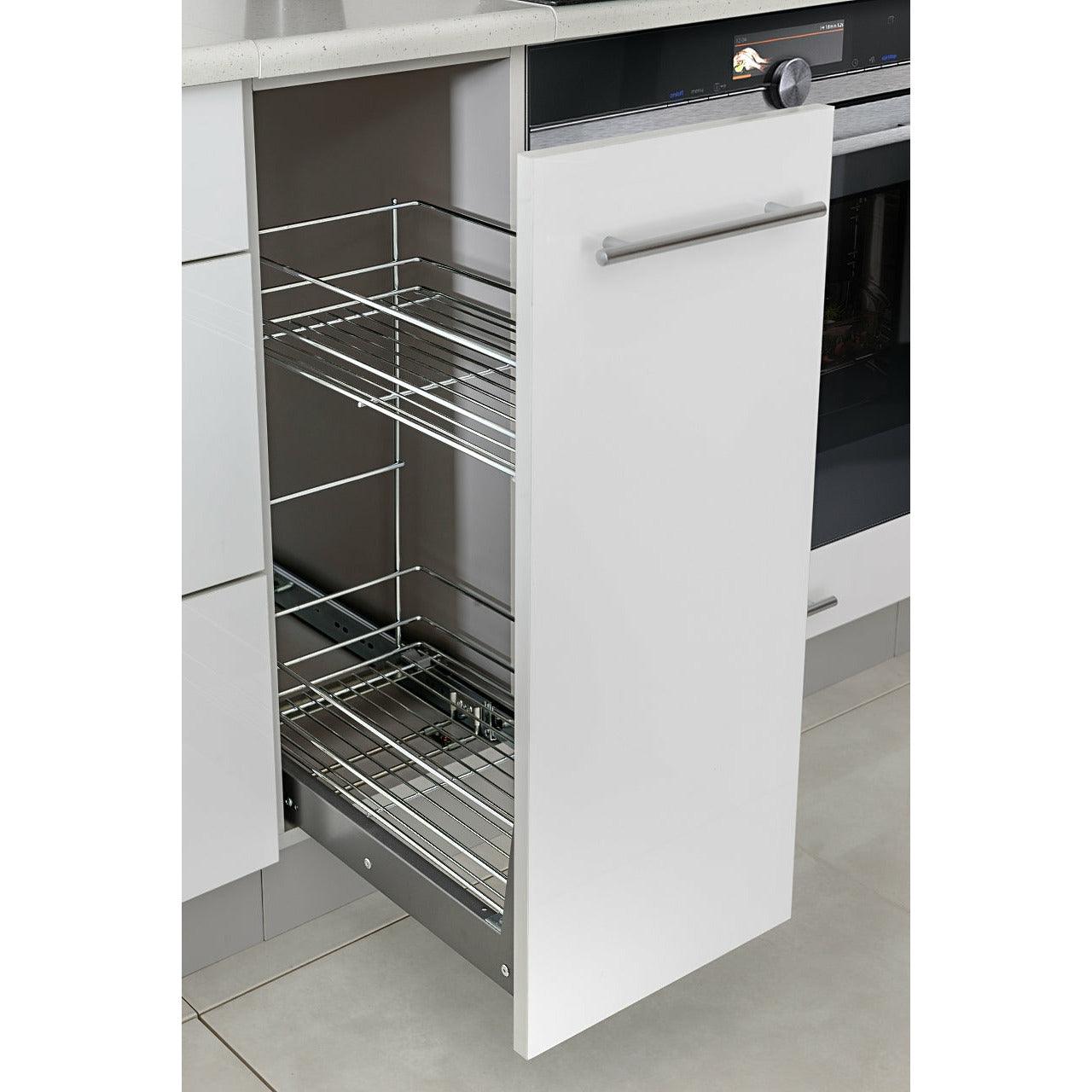 Auszugsunterschrank Unterschrankauszug Weiss Hochglanz Unterschrankbeschlag Schrankbeschlag - MÖBEL MUNA