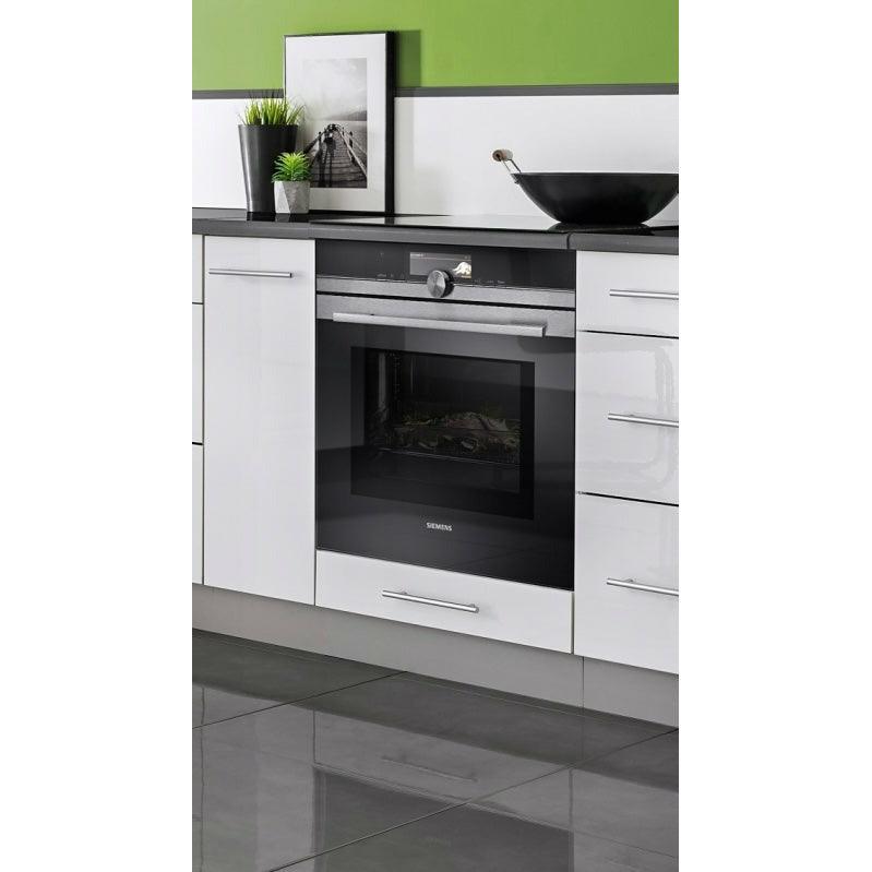 Herdumbauschrank Ofenschrank für den Einbauherd 60 cm Weiss Hochglanz - MÖBEL MUNA